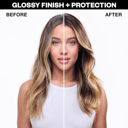 IGK Disco Disco Clear Gloss Hair Shine Spray — 5.3 oz + 2.1 oz Travel Size Pack | Lightweight, High-Shine Finish