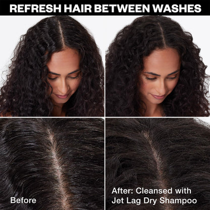 IGK Jet Lag Invisible Dry Shampoo Travel — Weightless Refresh for Fine Hair | Vegan & Cruelty-Free | 2 oz