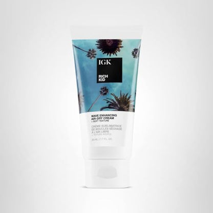 IGK Rich Kid Coconut Oil Gel Travel — Lightweight Hold for Air-Dried Curls