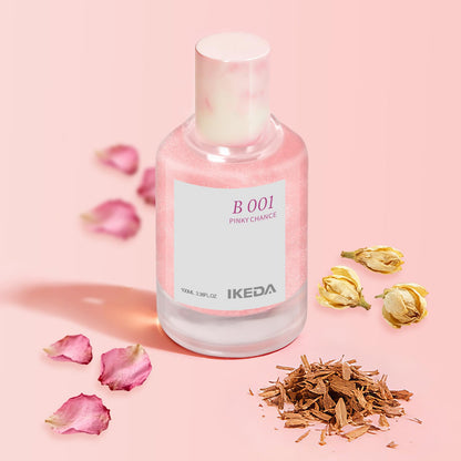 Ikeda style-life Ikeda Women's Eau de Parfum 100 ml – Long-Lasting Floral Fragrance with Rose, Jasmine & Sandalwood