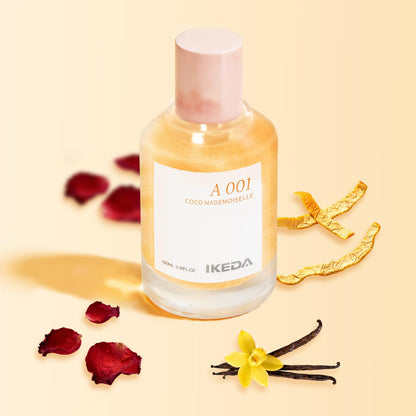 Ikeda Style-Life Women's Eau de Parfum – 100 ml, Long-Lasting Rose-Citrus-Vanilla Scent