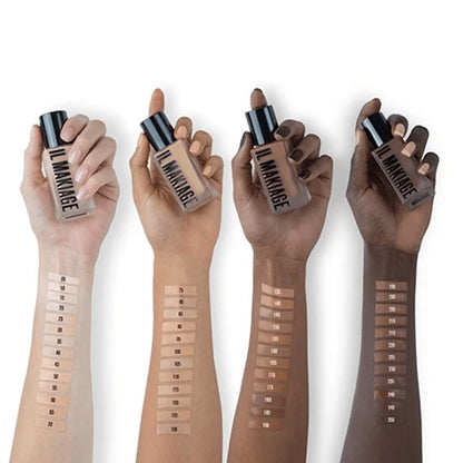 Il Makiage WOKE UP LIKE THIS Foundation Shade 170 Natural Beige | Velvet Matte Base