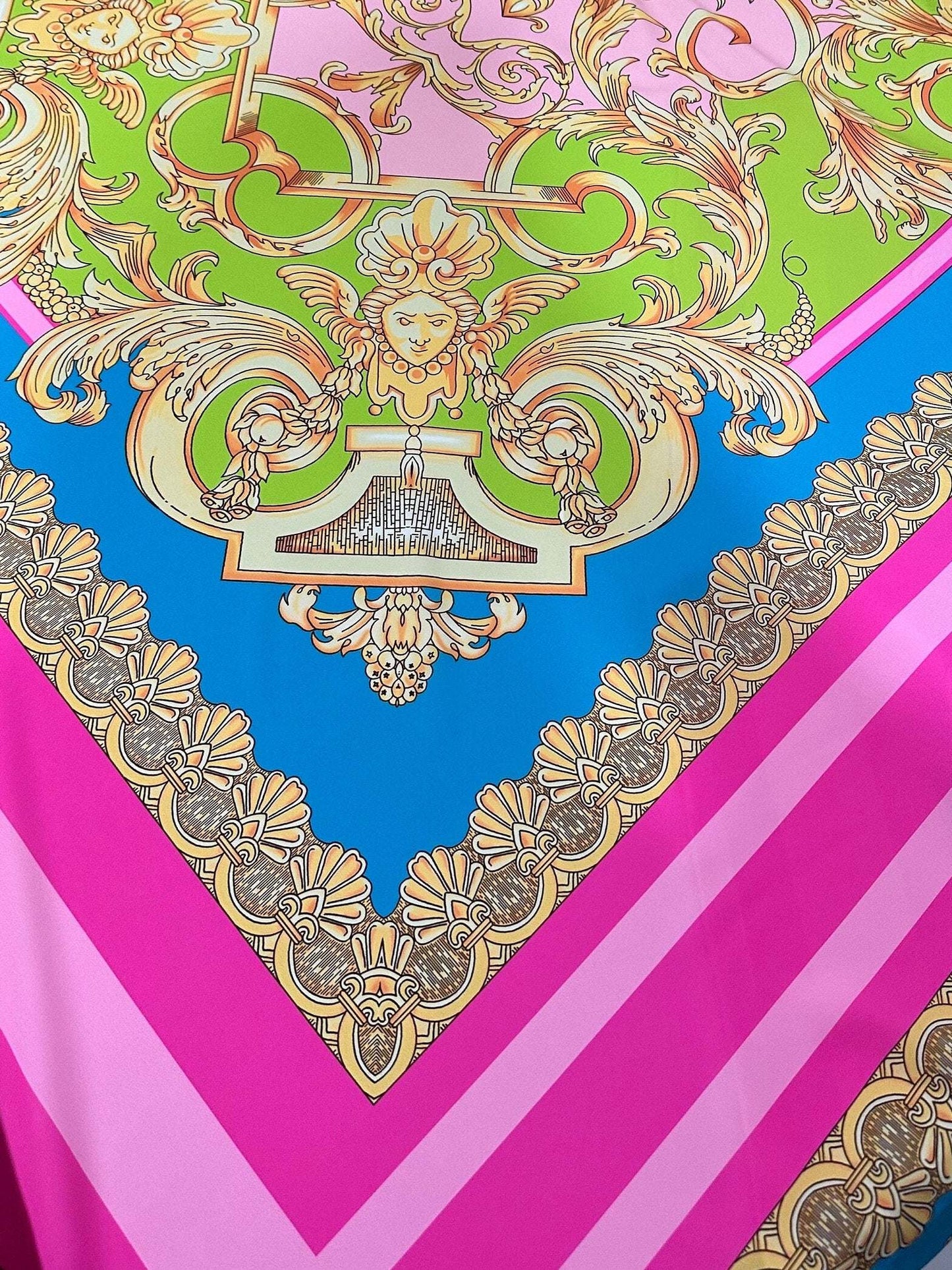 Baroque Pink Fabric by the Metre