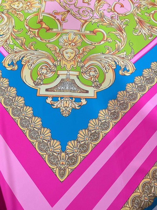 Baroque Pink Fabric by the Metre