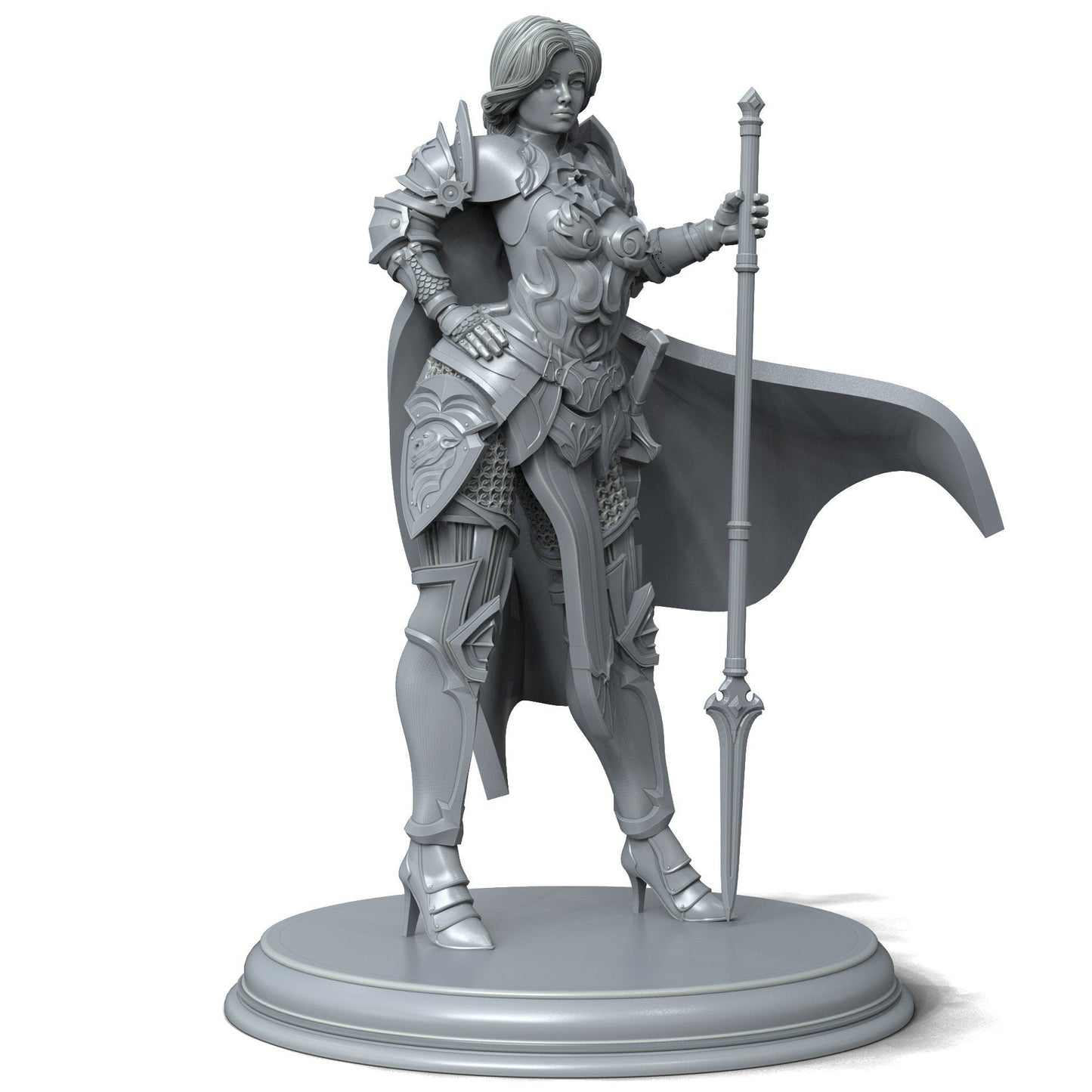 Tiana Paladin of Justice Kickstarter | FireForge Studios | 32mm or 75mm