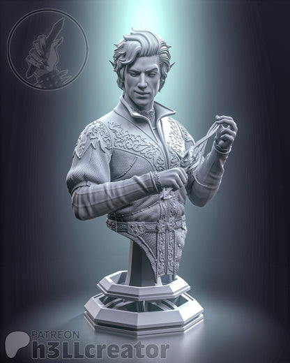 Asterion from Baldur's Gate 3 (fan art) | Full Model or Bust | Miniature scale 1:12 | h3LL Creator | DIY Model Kit