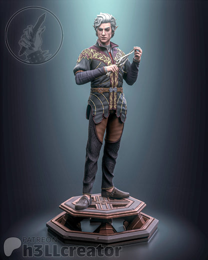 Asterion from Baldur's Gate 3 (fan art) | Full Model or Bust | Miniature scale 1:12 | h3LL Creator | DIY Model Kit