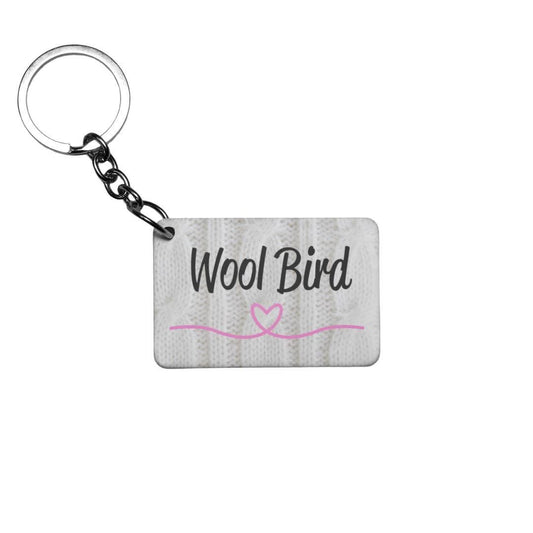 Wool Bird Colour Keyring
