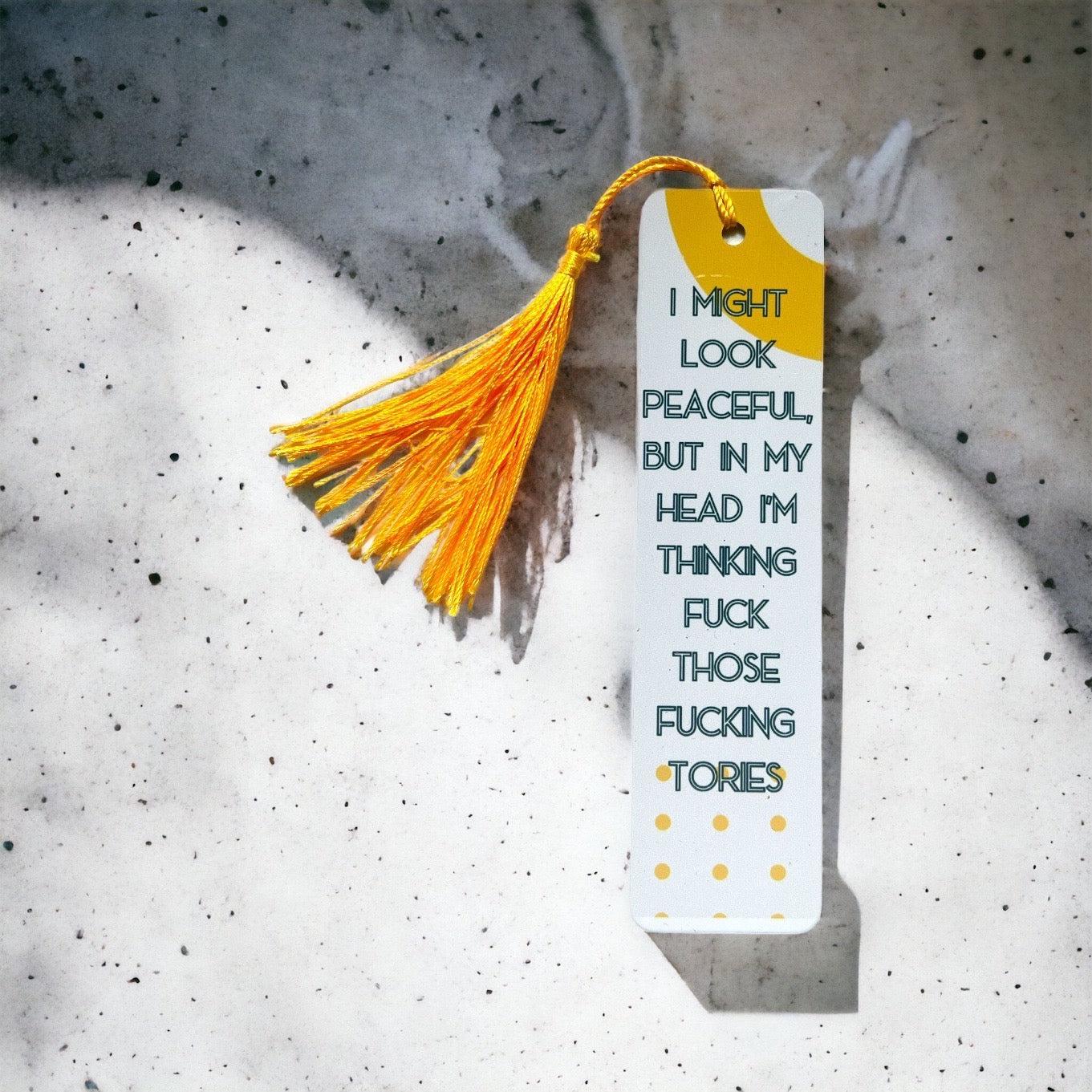 F*ck The F*cking Tories Bookmark