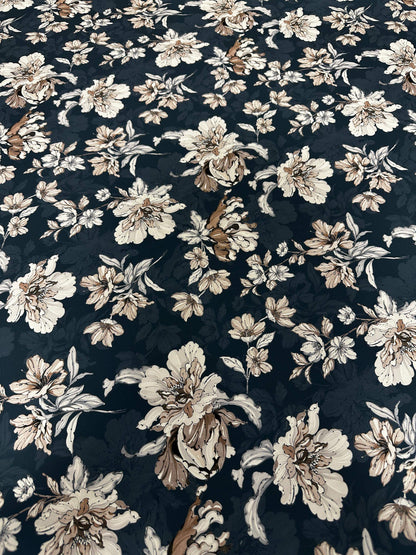 Vintage Floral Fabric Sold by Metre