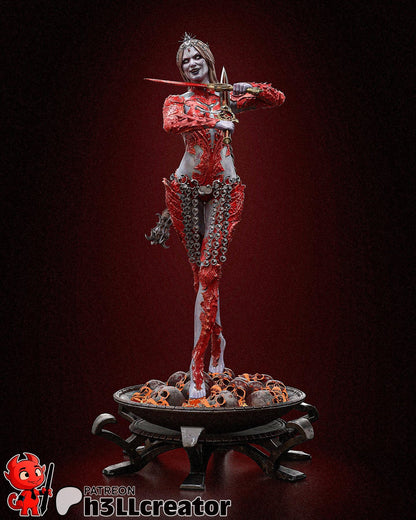 Orin from Baldur's Gate 3 (fan art) | Full Model or Bust | Miniature scale 1:12 | h3LL Creator | DIY Model Kit