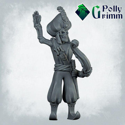 Arabian Nightmare Skeleton Army - Fantasy historic miniatures for tabletop games. 28mm / 32mm Resin Figures for RPG