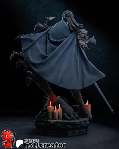 Strahd von Zarovich from The Curse of Strahd (fan art) | Full Model or Bust | Miniature scale 1:12 | h3LL Creator | DIY Model Kit