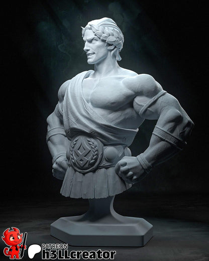 Theseus from Hades (fan art) | Miniature scale 1:12 | h3LL Creator | DIY Model Kit