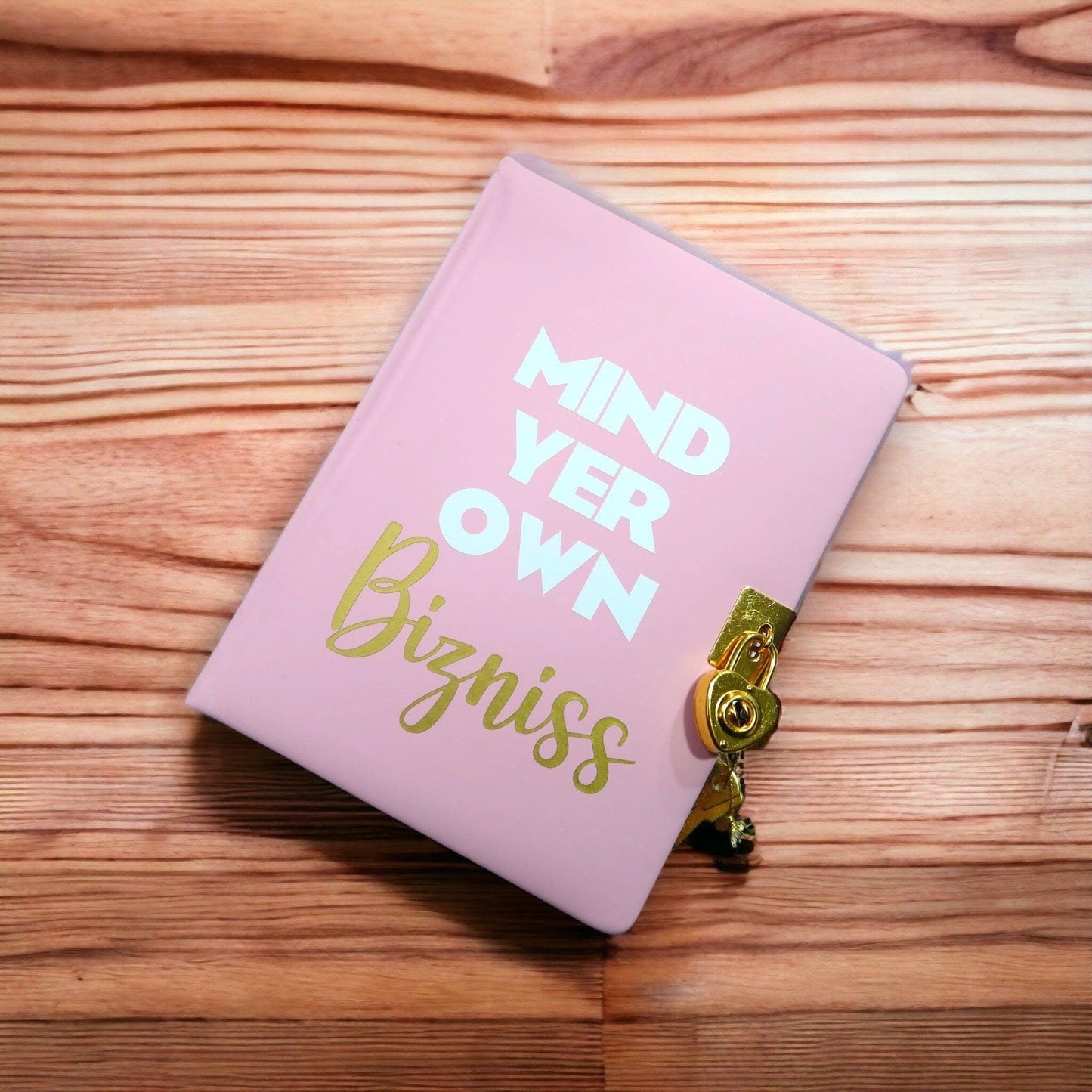 Mind Yer Own Bizniss - Lockable Journal