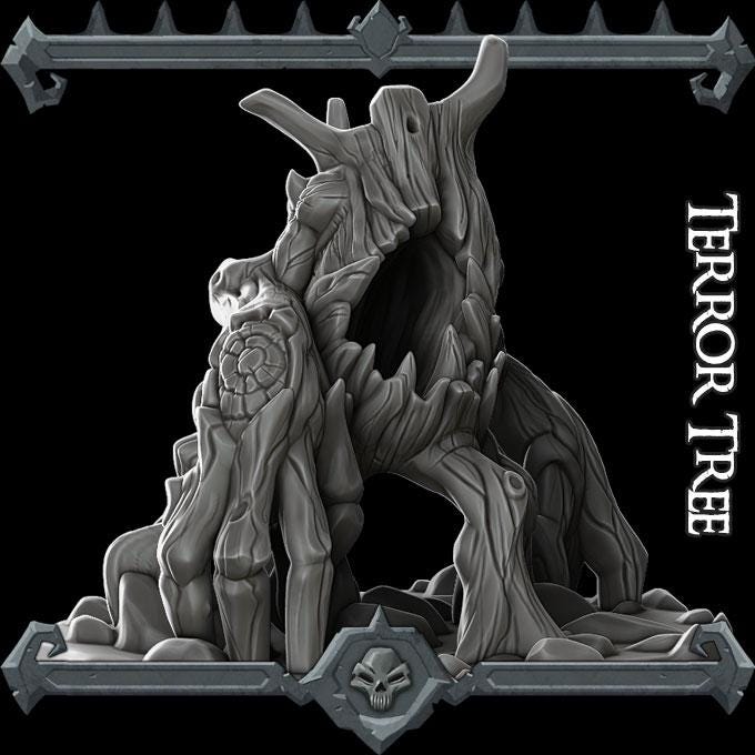 Terror Tree | Bonus | Rocket Pig Games | Miniatures for tabletop games. 28mm to 32mm Resin for RPG, D&D, Dungeons and Dragons
