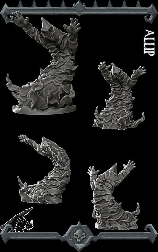 Allip | Bonus | Rocket Pig Games | Miniatures for tabletop games. 28mm to 32mm Resin Figures for RPG, D&D, Dungeons and Dragons