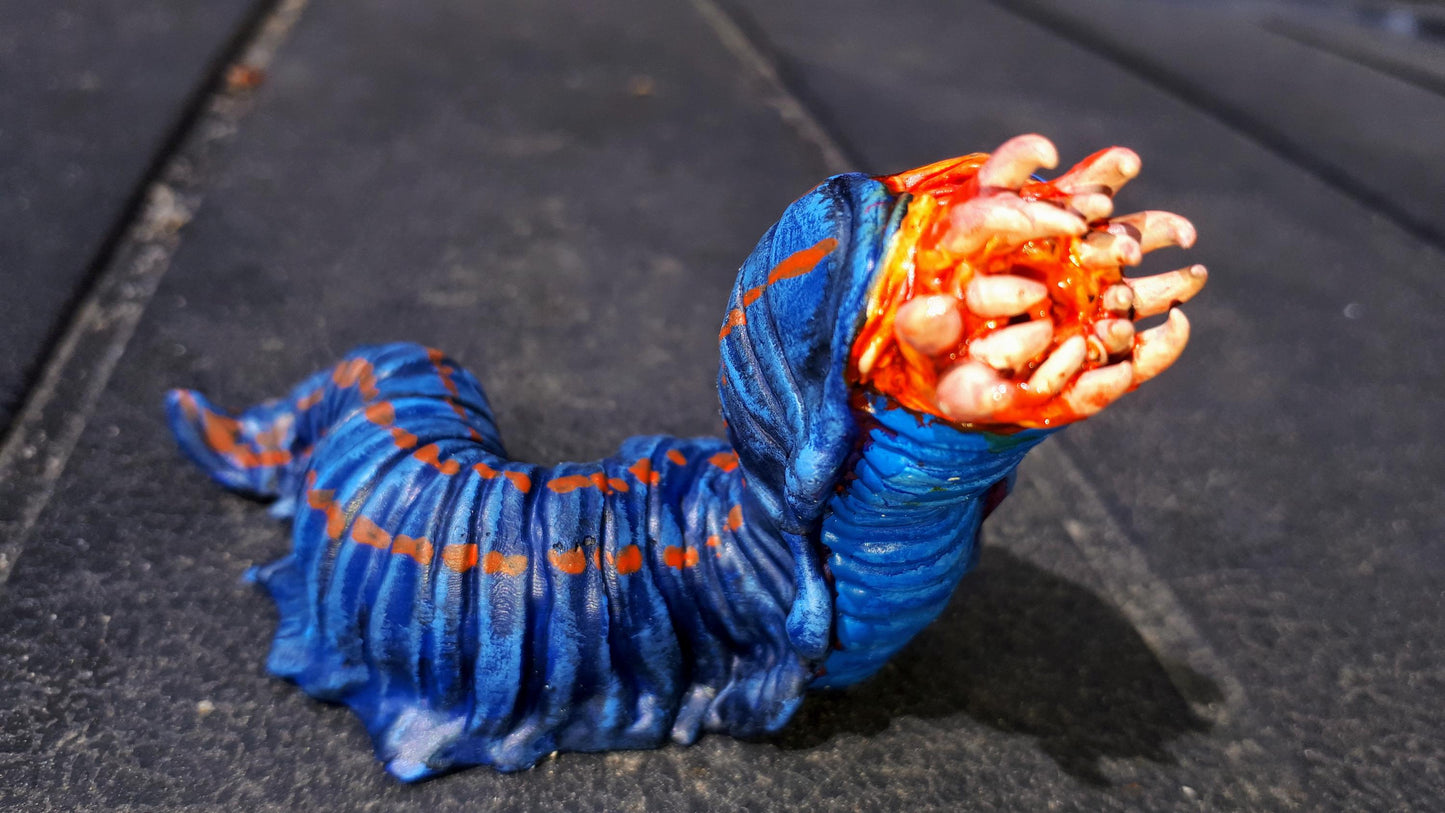 Giant Leech | Bonus | Rocket Pig Games | Miniatures for tabletop games. 28mm to 32mm Resin Figures for RPG, D&D, Dungeons and Dragons