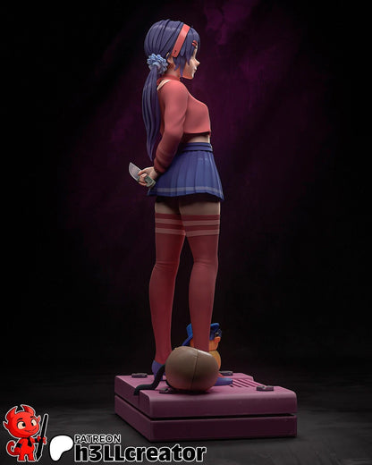 Mita from MiSide (fan art) | Full Model or Bust | Miniature scale 1:12 | h3LL Creator | DIY Model Kit