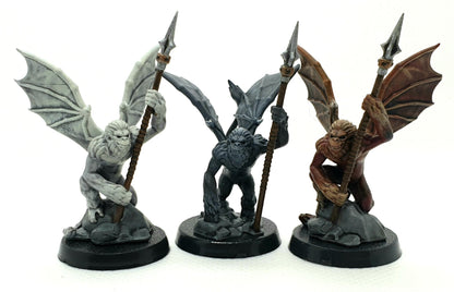Flying Monkeys - Set of 2 | Bonus | Rocket Pig Games | Miniatures for tabletop games. 28mm to 32mm Resin for RPG, D&D, Dungeons and Dragons