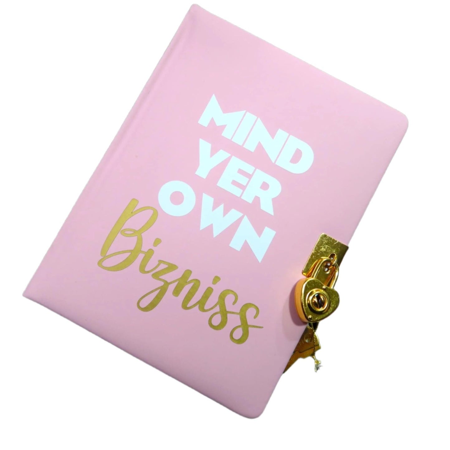 Mind Yer Own Bizniss - Lockable Journal