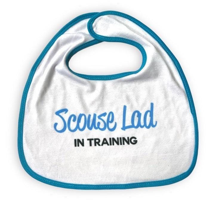 Scouse Bird & Scouse Lad In Training Baby Bibs