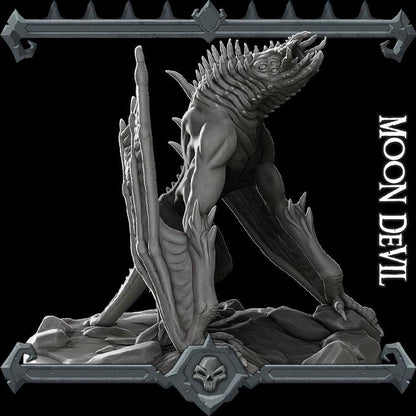 Moon Devil | Bonus | Rocket Pig Games | Miniatures for tabletop games. 28mm to 32mm Resin Figures for RPG, D&D, Dungeons and Dragons