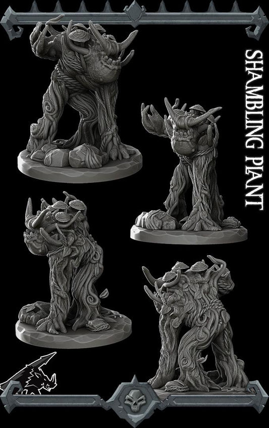 Shambling Plant | Bonus | Rocket Pig Games | Miniatures for tabletop games. 28mm to 32mm Resin for RPG, D&D, Dungeons and Dragons