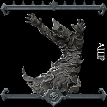 Allip | Bonus | Rocket Pig Games | Miniatures for tabletop games. 28mm to 32mm Resin Figures for RPG, D&D, Dungeons and Dragons