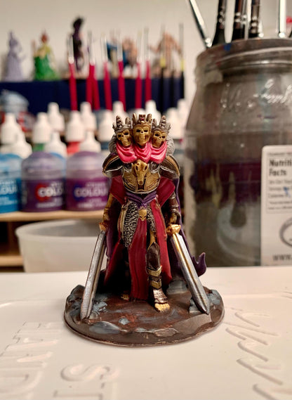 Skull King | Undead Collection | Rocket Pig Games | Miniatures for tabletop games. 28mm to 32mm Resin for RPG, D&D, TTRPG