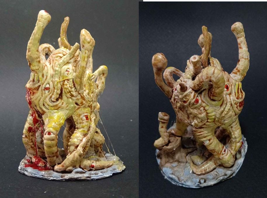 Gibbering Orb | Aberrations Collection | Rocket Pig Games | Miniatures for tabletop games. 28mm to 32mm Resin for RPG, D&D, TTRPG