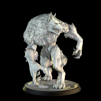The Werewolf - 75mm Resin Figure, Cosmodo Minis, for RPG, TTRPG and Tabletop