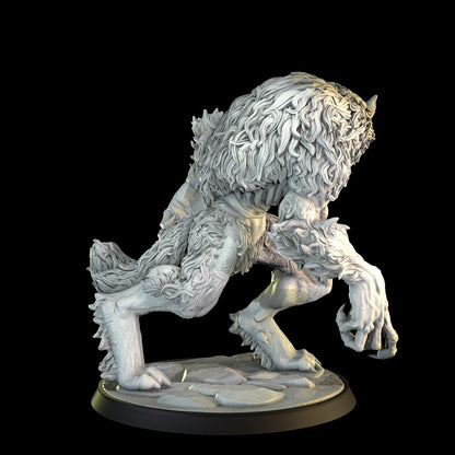 The Werewolf - 75mm Resin Figure, Cosmodo Minis, for RPG, TTRPG and Tabletop