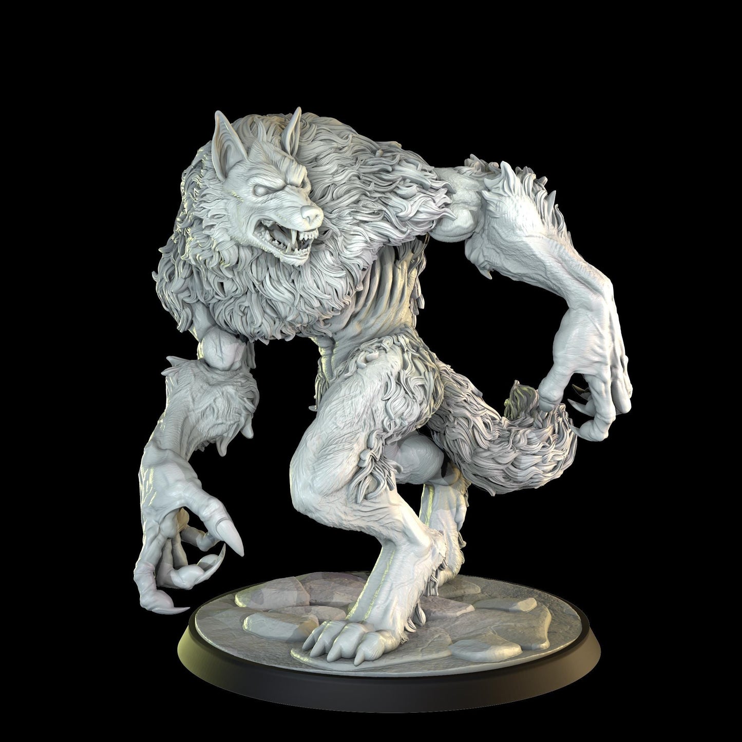 The Werewolf - 75mm Resin Figure, Cosmodo Minis, for RPG, TTRPG and Tabletop