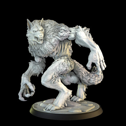 The Werewolf - 75mm Resin Figure, Cosmodo Minis, for RPG, TTRPG and Tabletop