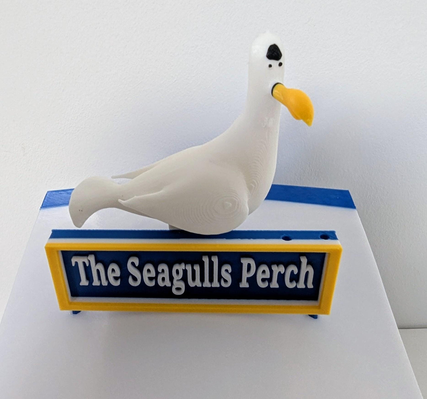 Brighton and Hove Garden Bird Feeding Station -  Garden Decor and Wild Bird Food Feeder  Gift for albion Fan- seagulls supporter present.