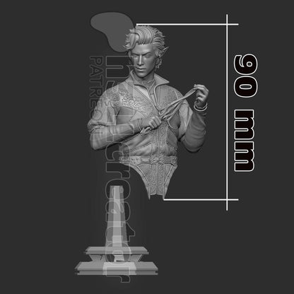 Asterion from Baldur's Gate 3 (fan art) | Full Model or Bust | Miniature scale 1:12 | h3LL Creator | DIY Model Kit