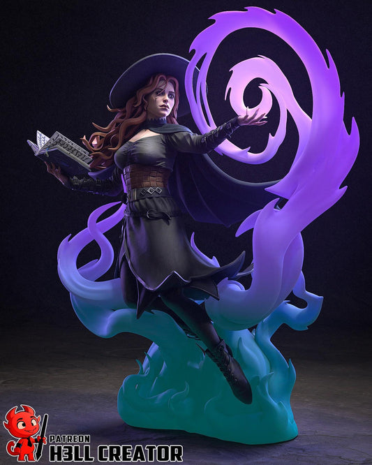 Tasha (Fan Art) – Dungeons & Dragons: The Forgotten Realms | H3LLcreator | Full Model or Bust | Premium Resin Print