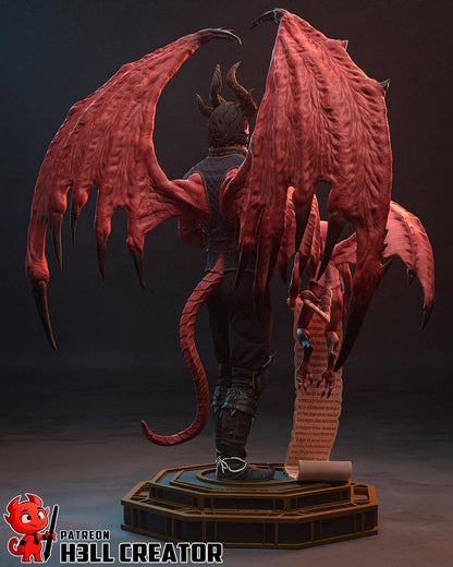 Raphael (Fan Art) – Baldur’s Gate 3 | H3LLcreator | Full Model or Bust | Premium Resin Print