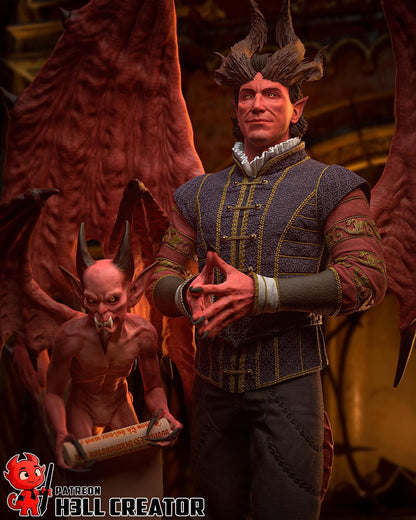 Raphael (Fan Art) – Baldur’s Gate 3 | H3LLcreator | Full Model or Bust | Premium Resin Print