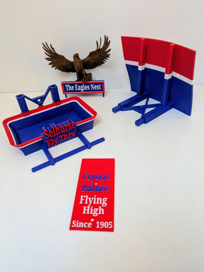 Crystal Palace Bird Feeder, The Eagles Nest, Selhurst feeding station . Garden seed table, Gift for Palace football club Fans
