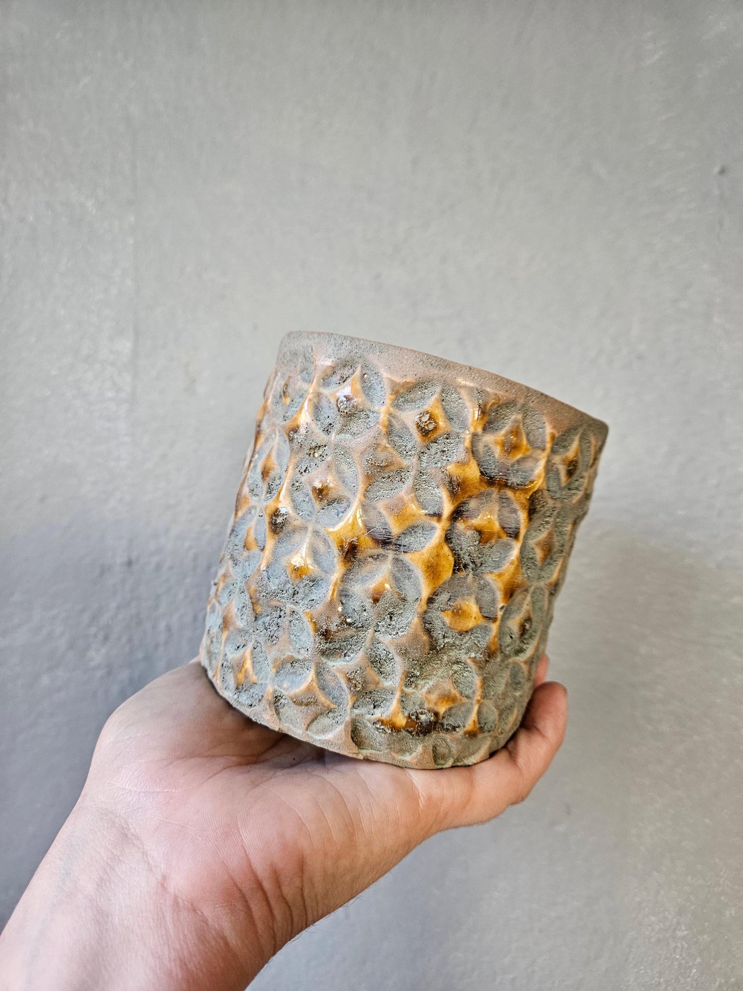 Terni Planter (Mustard)