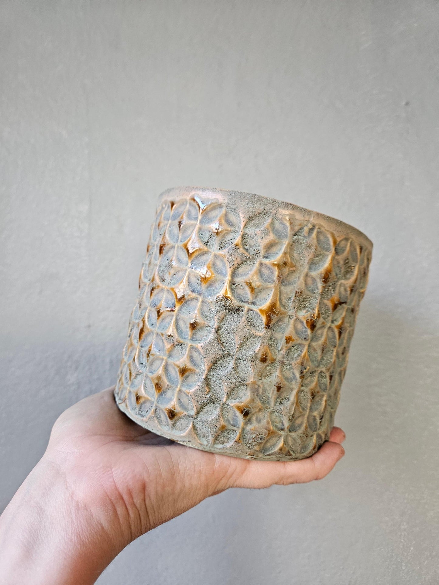 Terni Planter (Mustard)