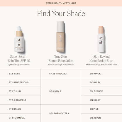 ILIA Skin Rewind Complexion Stick – 6N Aspen | Foundation, Concealer & Skincare | Vegan, Non-Toxic