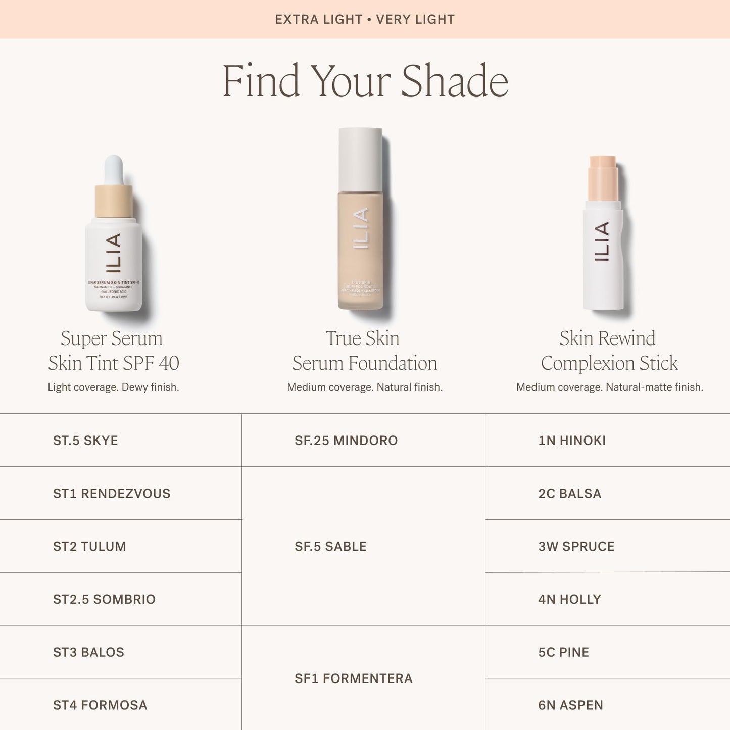 ILIA Skin Rewind Complexion Stick 4N Holly – Foundation, Concealer & Skincare