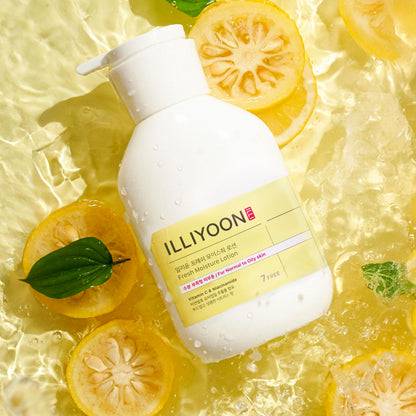 Illiyoon Fresh Moisture Lotion | Deep Hydration, Fast Absorption, 24h moisture