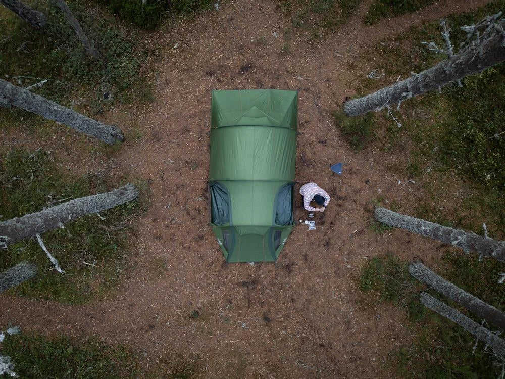 Vango Omega 350 3 Person Tunnel Tent (2025) - Forest Green