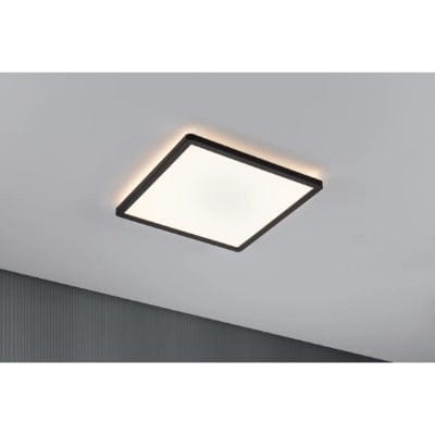 Atria Shine Backlight Square LED Panel 293x293mm Neutral White - Black