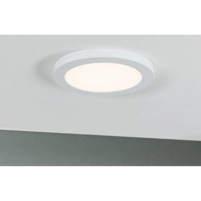 Round LED Recessed Panel 2in1 Cover-it 330mm Neutral White - White With Motion Sensor