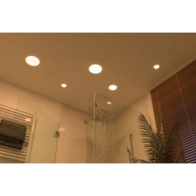 VariFit Veluna Round LED Recessed Panel IP44 75mm Neutral White